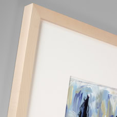 Holz-Wechselrahmen Profil 23 Ahorn Natur