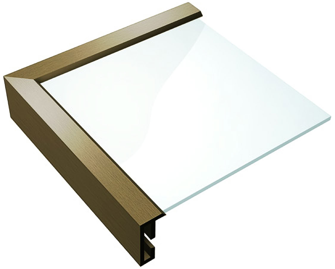 Alurahmen K bronze