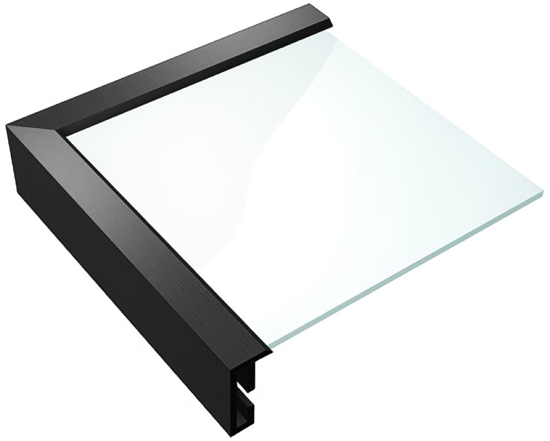 Alurahmen K schwarz